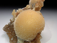Mesolite and Stilbite - Kannad near Aurangabad - Maharashtra - India