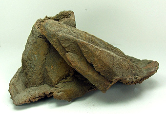 txb5_bald0011 - Smithsonite pseudomorph over calcite - S.Giovanni mine - Iglesias - Sardinia - Italia